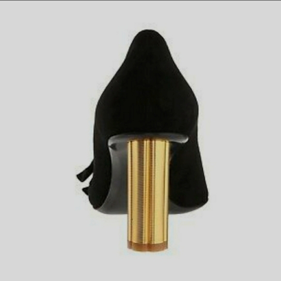 Salvatore Ferragamo Garlate Bow Suede Pumps - Picture 2 of 4